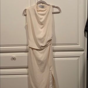 Olcay Gulsen off white dress